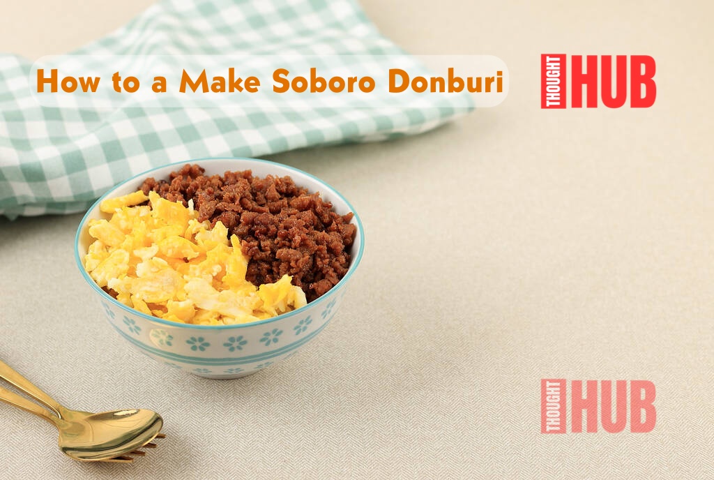 How to a Make Soboro Donburi