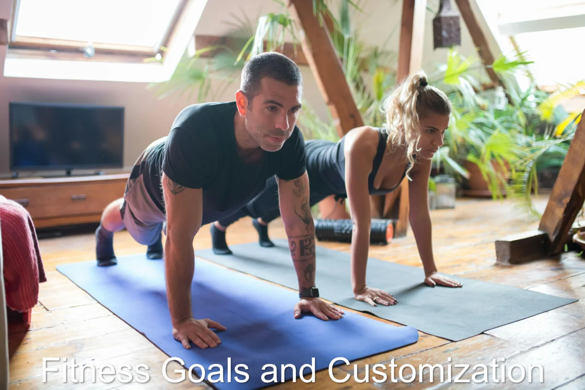 Fitness Goals and Customization